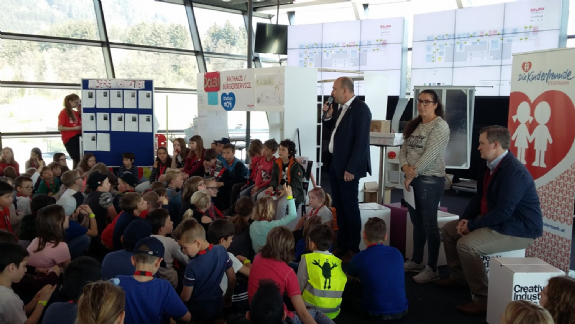 Foto von der Angelobung