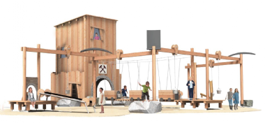 Bergbauspielplatz