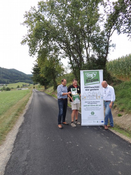 Foto Straßensanierung Kraubath