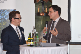 Bgm. Mag. Esser im Gespräch mit LH Stv. Mag. Schickhofer