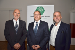 Ing. Klaus Rainer, Christian Reiner, LABg. Bgm. Hermann Hartleb